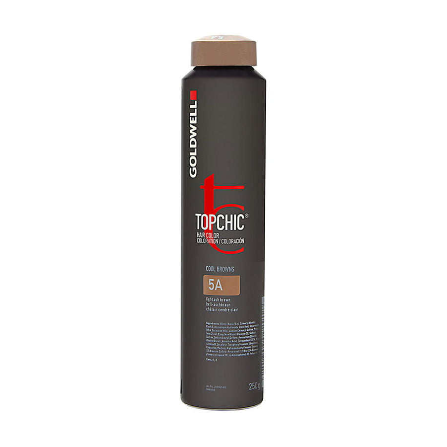 Goldwell Goldwell, TopChic, Permanente Haarfarbe, 5A Light Ash Brown, 250 ml Regular
