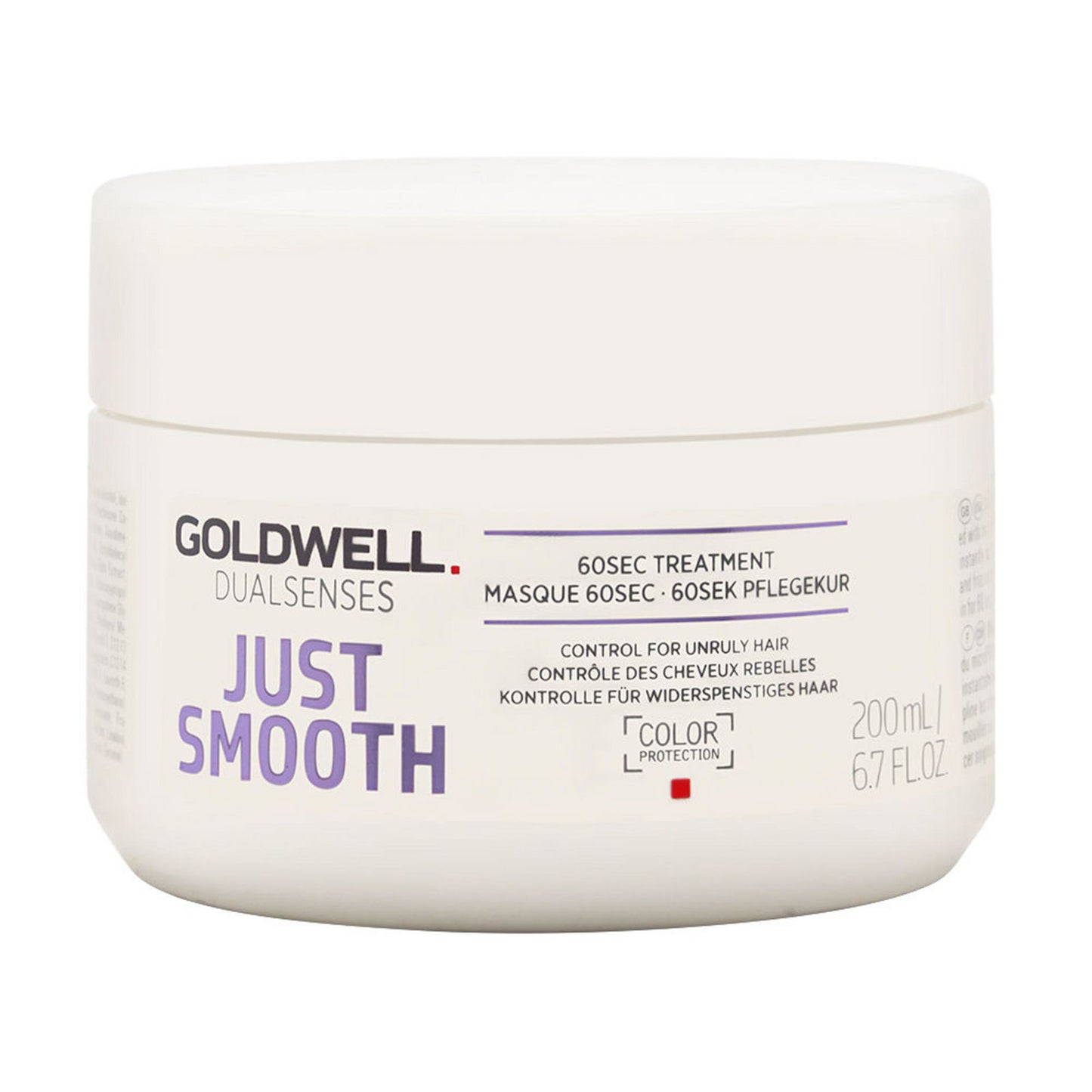 Goldwell Goldwell, Just Smooth, Haarbehandlungs-Crememaske, 60 Sec Treatment, Wöchentlich, 200 ml Regular