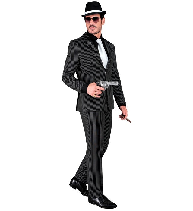 Gangster Party Anzug Jackett und Hose für Fasnacht und Mottoparty
