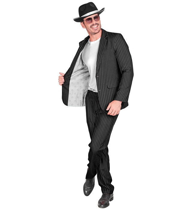Gangster Party Anzug Jackett und Hose für Fasnacht und Mottoparty