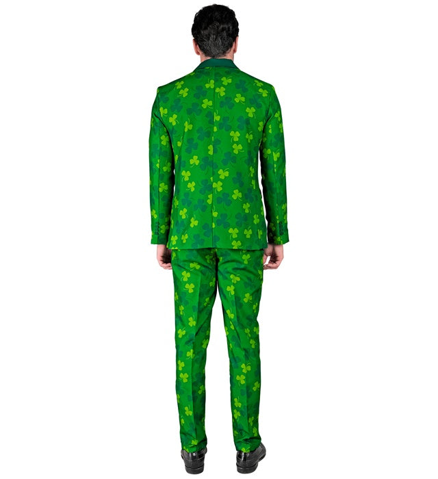 St. Patrick's Day Party-Anzug bestehend aus grünem Jackett und Hose