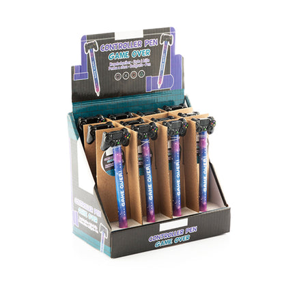 BigBuy School Stift «Game Over» aus Polyesterharz mit schwarzer Tinte – Seitenansicht