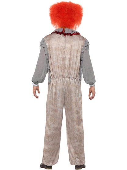 Smiffys Vintage Clown Costume, Grey & Red CS für Herren