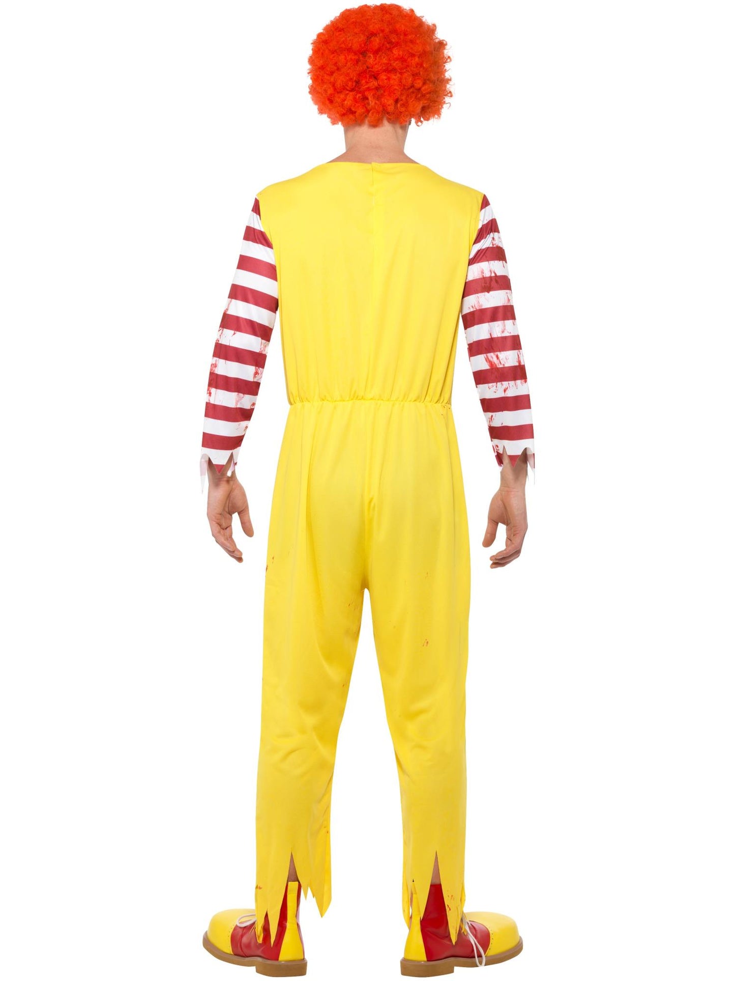 Smiffys Kreepy Killer Clown Costume, Yellow & Red CS für Herren