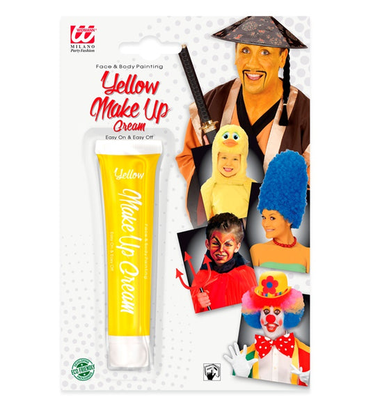 "GELBE SCHMINKE IN TUBE" - 28 ml Gelb