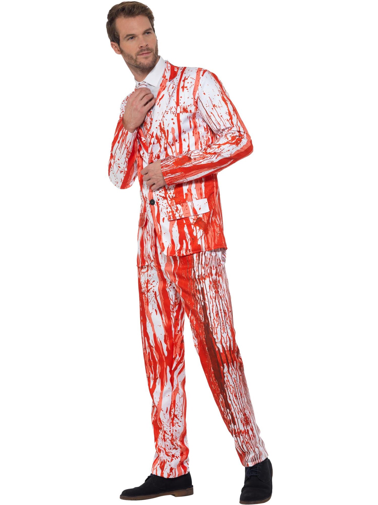 Smiffys KILLER Blood Drip Suit, Red CS für Herren