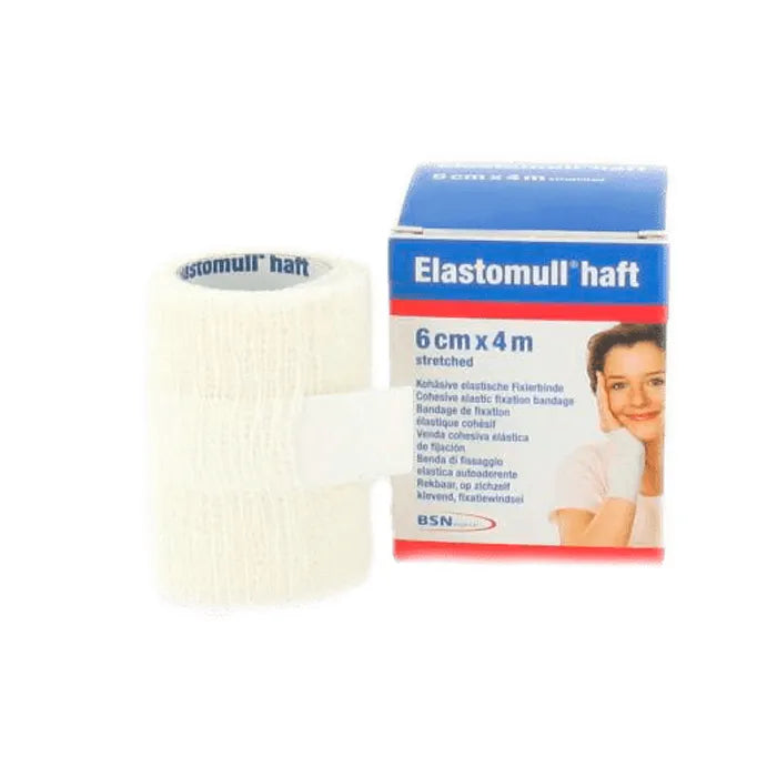 BSN MEDICAL BSN MEDICAL Elastomull Haft Bandage 6 x 4 mm elastische Fixierbinde Kosmetik