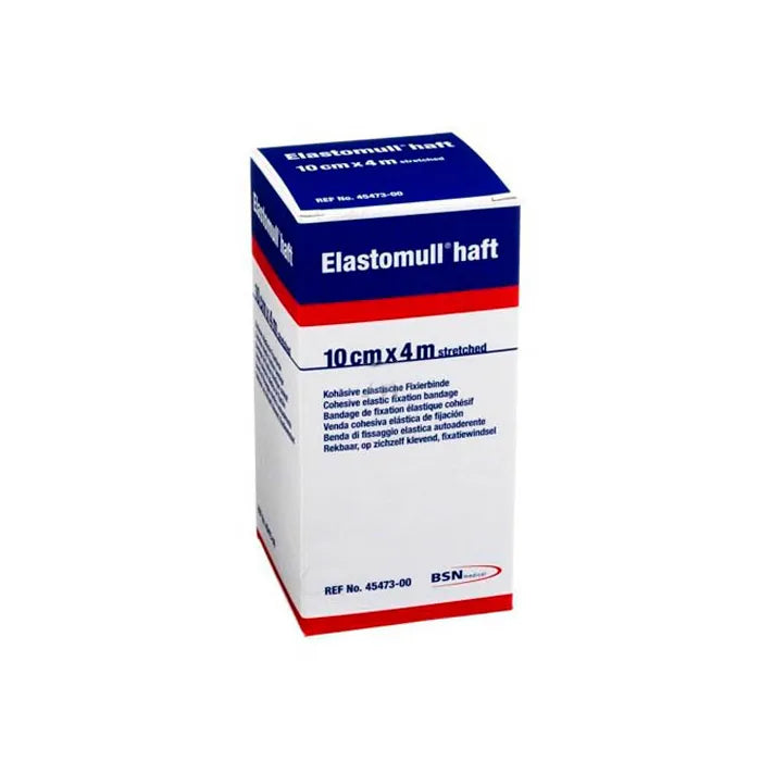 BSN MEDICAL BSN MEDICAL Elastomull Haft Bandage 4 m x 10 cm elastische Fixierbinde Kosmetik