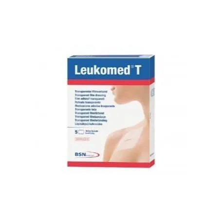 BSN MEDICAL BSN MEDICAL Leukomed T Transparenter Wundverband 8 x 10 cm 5 Stück Kosmetik