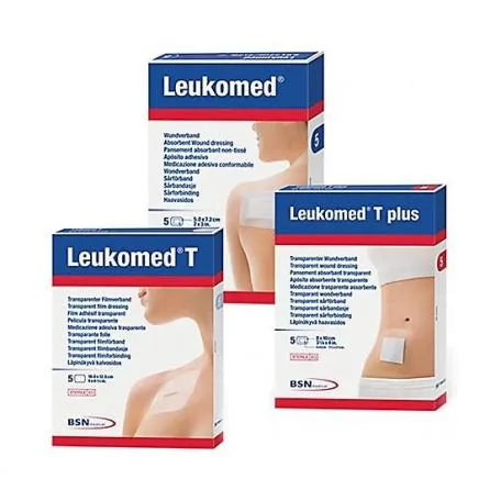 BSN MEDICAL BSN MEDICAL Leukomed T Plus Transparenter Wundverband 10 x 20 cm 5 Stück Kosmetik