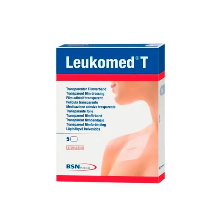 BSN MEDICAL BSN MEDICAL Leukomed T Film Wundverband 15 x 20 cm 5 Stück Kosmetik