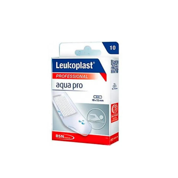 BSN MEDICAL BSN MEDICAL Leukoplast Aquapro Transparentes Pflaster 19 x 72 mm 10 Stück Kosmetik