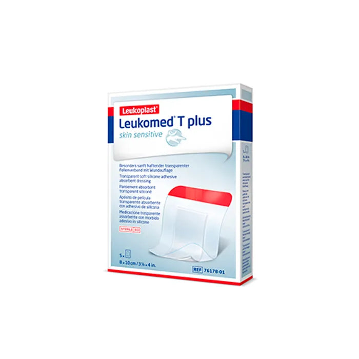 BSN MEDICAL BSN MEDICAL Leukomed T Plus Skin Sensitive Wundverband 8x10 cm 5 Stück Kosmetik