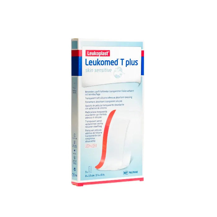 BSN MEDICAL BSN Medical Leukoplast Leukomed T Plus Skin Sensitive Wundverband 8x15 cm Kosmetik