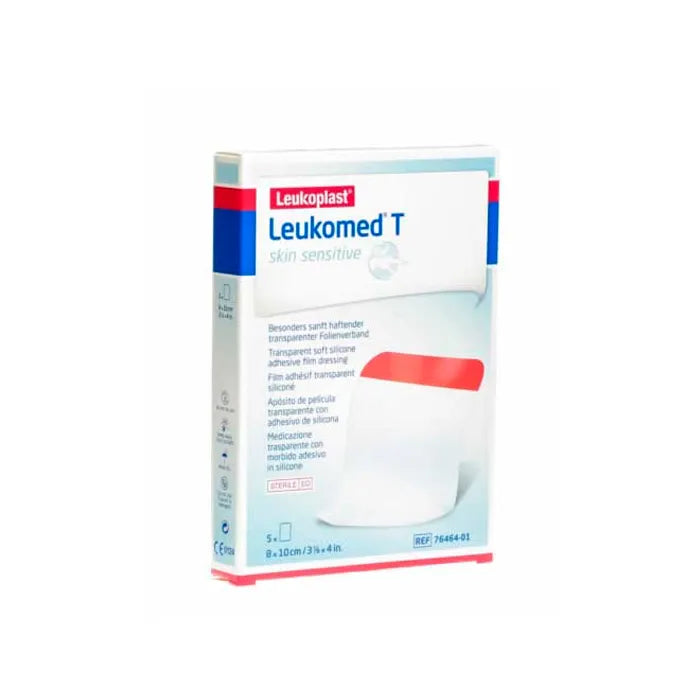 BSN MEDICAL BSN MEDICAL Leukomed T Skin Sensitive Wundverband 8 x 10 cm 5 Stück Kosmetik