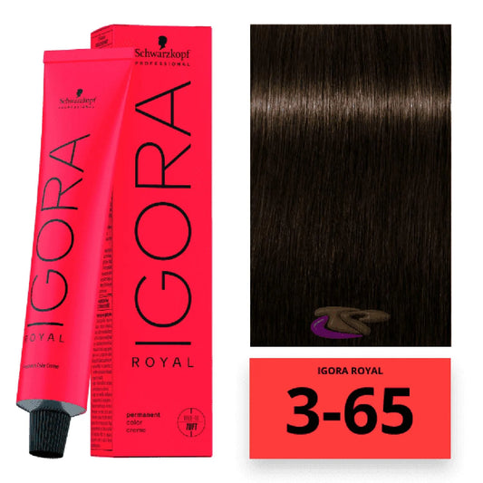 SCHWARZKOPF SCHWARZKOPF Igora Haarfarbe Tönung 3-65 Castaño Oscuro 1 Stück