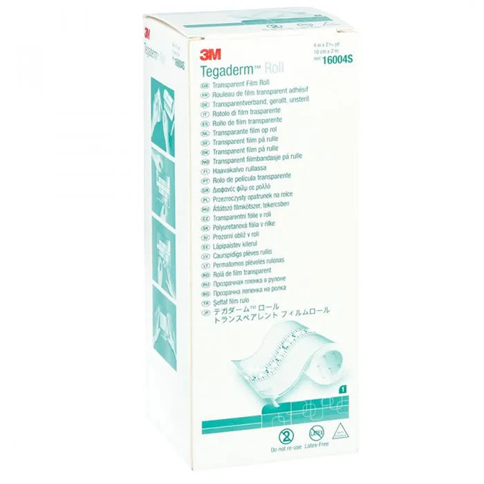 TEGADERM TEGADERM Roll 10 cm x 2 m transparentes Wundpflaster Kosmetikverband