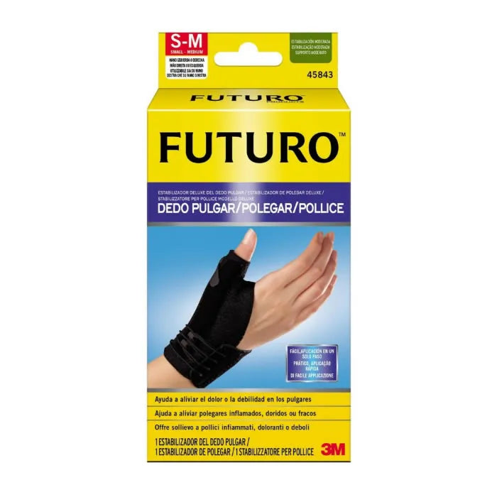 3M 3M Futuro Daumen-Finger-Stabilisator für linke oder rechte Hand Größe S-M grob Kosmetik