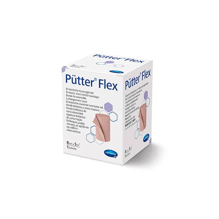 HARTMANN HARTMANN Pütter Flex elastische Fixierbinde 8 cm x 5 m 1 Stück Kosmetik