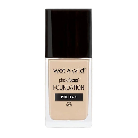 WET N WILD WET N WILD Photofocus Foundation Soft Ivory flüssige Make-up Foundation hellbeige