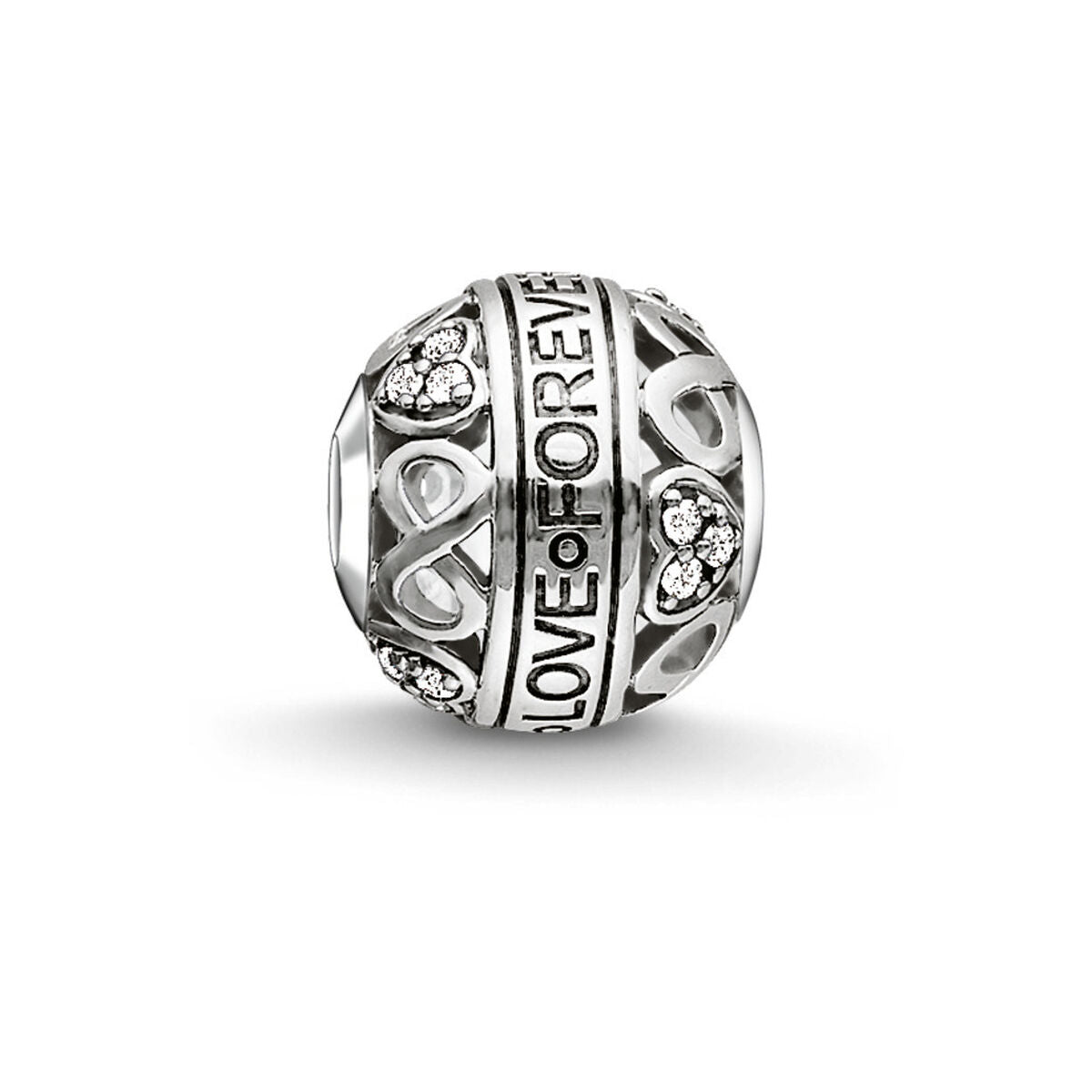 Thomas Sabo Damenperlen Thomas Sabo K0212-643-14 Weiß 1,1 Cm
