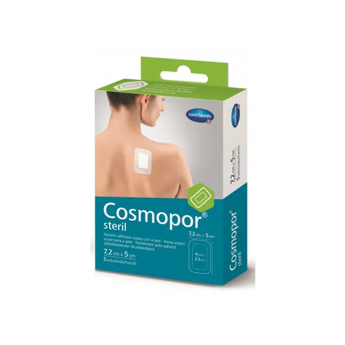 HARTMANN HARTMANN Cosmopor Steril Wundverband 7,2 x 5 cm 5 Stück Kosmetik