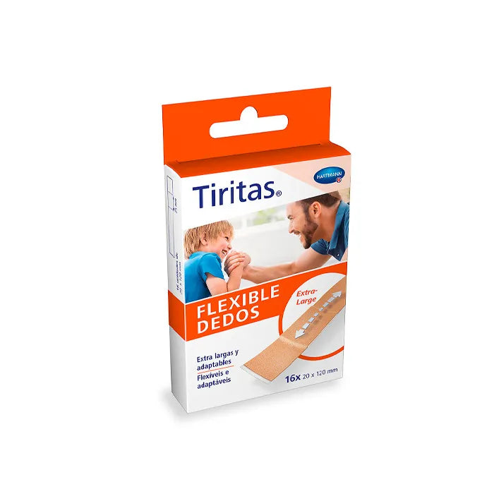 HARTMANN HARTMANN Extra lange Fingerpflaster 16 Stück Hautschutz Pflasterverband Kosmetik