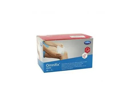 HARTMANN HARTMANN Omnifix elastisches Fixierpflaster 5 m x 10 cm mit C-Schere Kosmetik