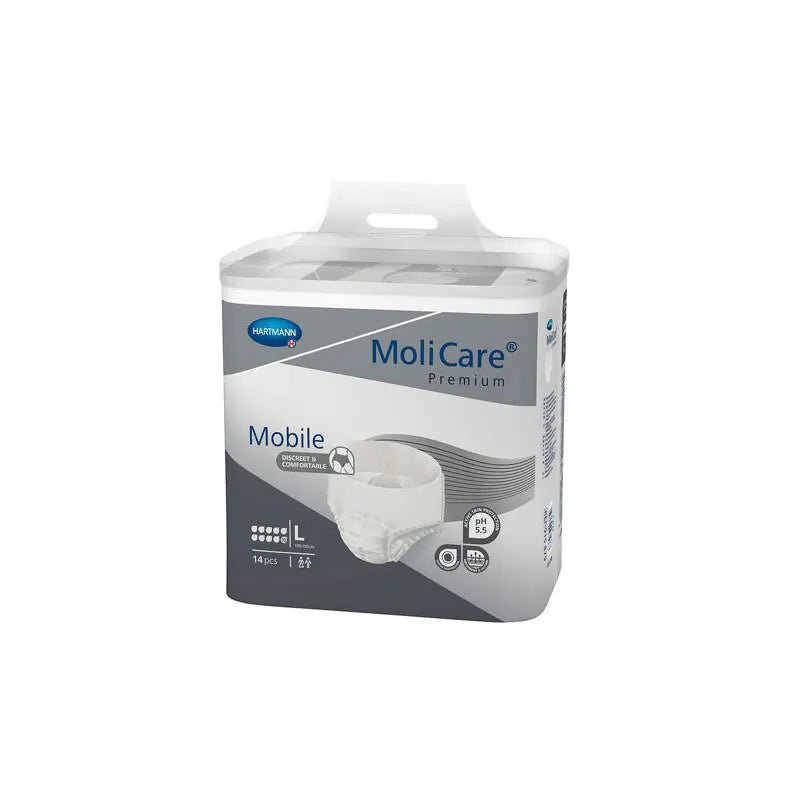 HARTMANN HARTMANN Molicare Premium Mobile 10 Gotas Größe L 14 Stück Kosmetik