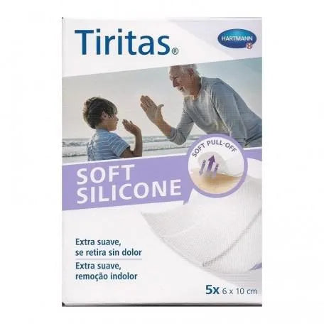 HARTMANN HARTMANN Soft Silicone Pflaster 2 Größen 8 Stück Wundverband Kosmetik