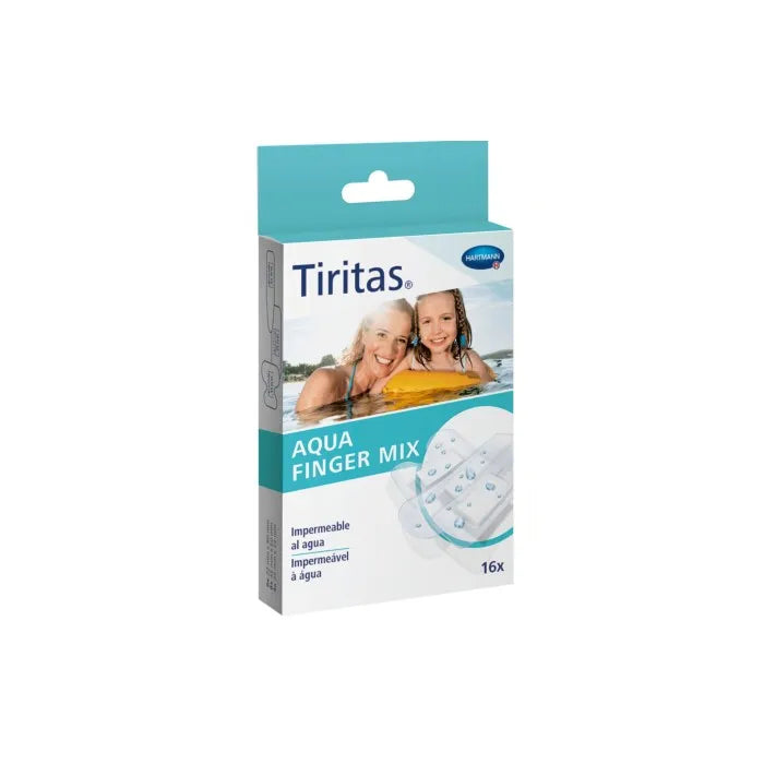 HARTMANN HARTMANN Pflaster Aqua Finger Mix 16 Stück wasserfest und hautfreundlich Kosmetik