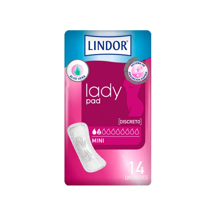 HARTMANN HARTMANN Lindor Lady Mini Slipeinlagen 2 Tropfen Duft 14 Stück Kosmetik