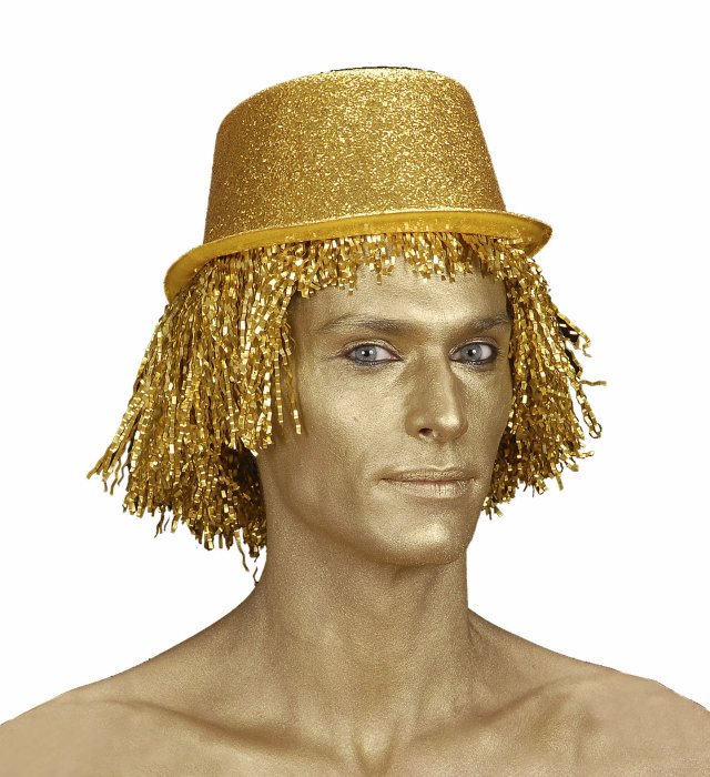 Goldene Schminke in Tube 28 ml für Fasnacht und Karneval Make-up