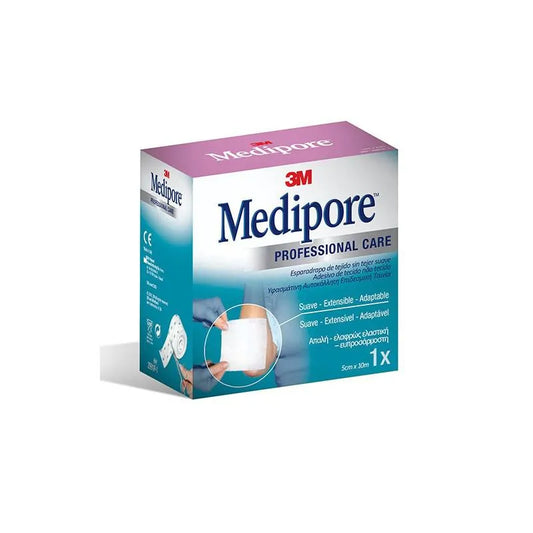 MEDIPORE MEDIPORE Esparadrapo Hipoalérgico 10 m x 5 cm hypoallergenes Pflaster Kosmetik