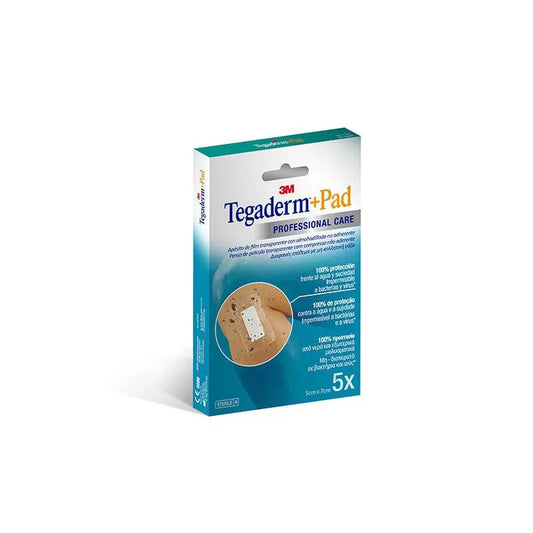 TEGADERM TEGADERM Pad 5 x 7 cm Wundauflagen 5 Stück Kosmetik