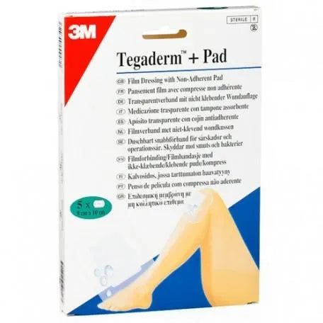 TEGADERM TEGADERM Pad Pflaster 9 x 10 cm 5 Stück 3M Kosmetik