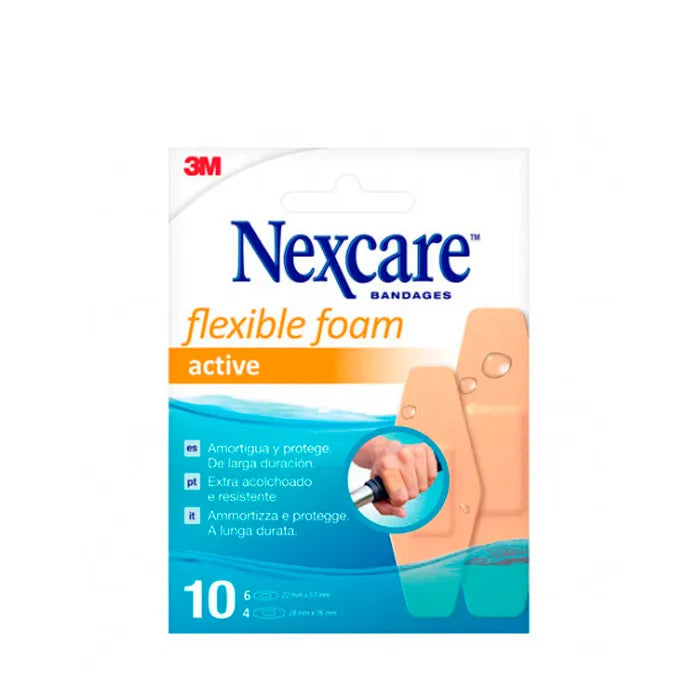 NEXCARE NEXCARE Active Assortierte Pflaster Streifen 10 Stück Kosmetik