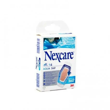 NEXCARE NEXCARE Aqua 360 14 wasserdichte Pflaster Impermeables für Hautschutz Kosmetik