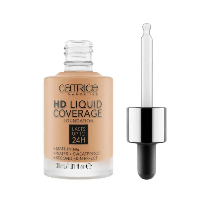 CATRICE CATRICE HD Liquid Coverage Foundation 046 Camel Beige 30 ml 24h Halt