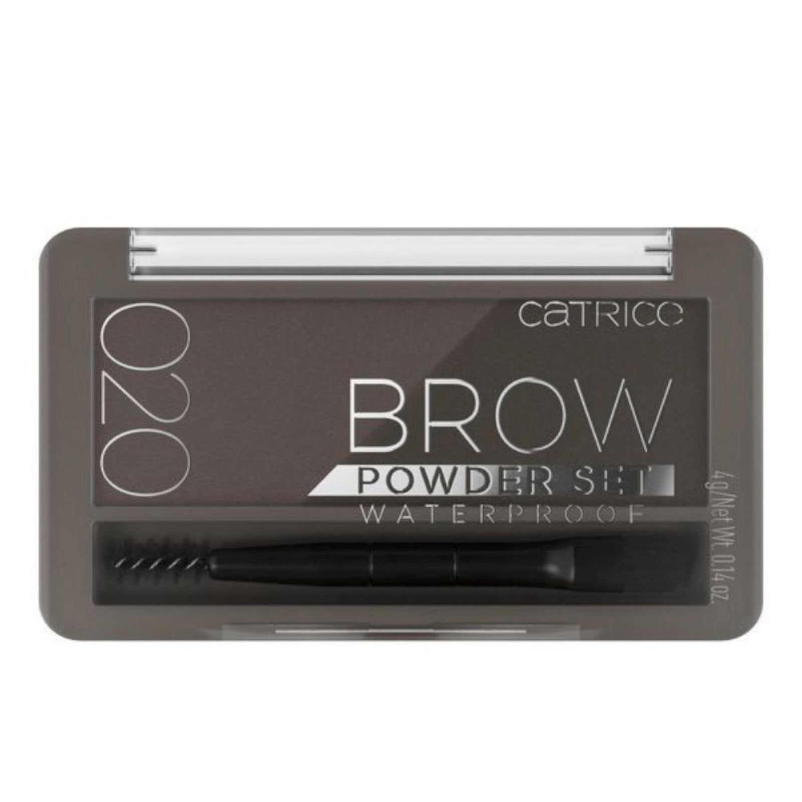 Catrice Catrice, Brow Powder Set, Wasserdicht, Matt, Augenbrauenpuder, 020, Asche, 4 g Regular