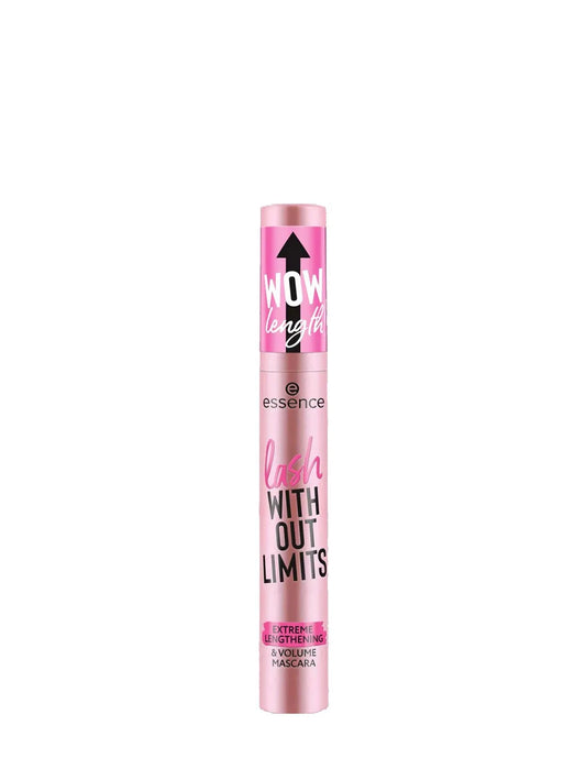 ESSENCE COSMETICS Essence Cosmetics Lash With Out Limits Mascara Extreme Lengthening und Volume 01 Schwarz Kosmetik