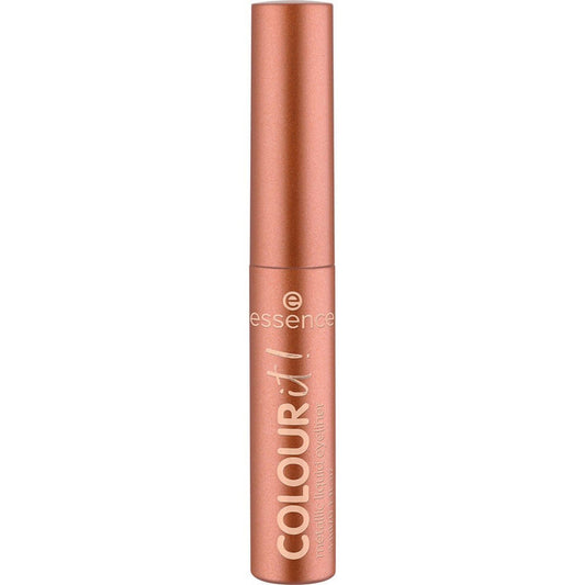 Essence Essence, Colour It!, Flüssiger Eyeliner, Metallisch, Flüssiger Eyeliner, 01, Polierte Bronze, 3 ml Regular