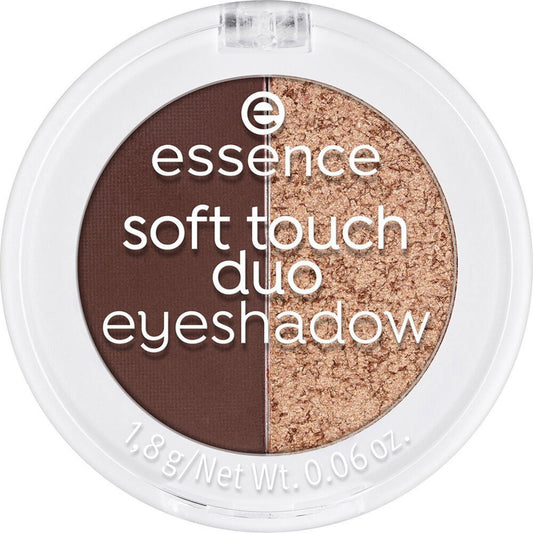 Essence Essence, Soft Touch Duo, Lidschatten-Kompakt, 04, Mocha Muse, 1.8 g Regular