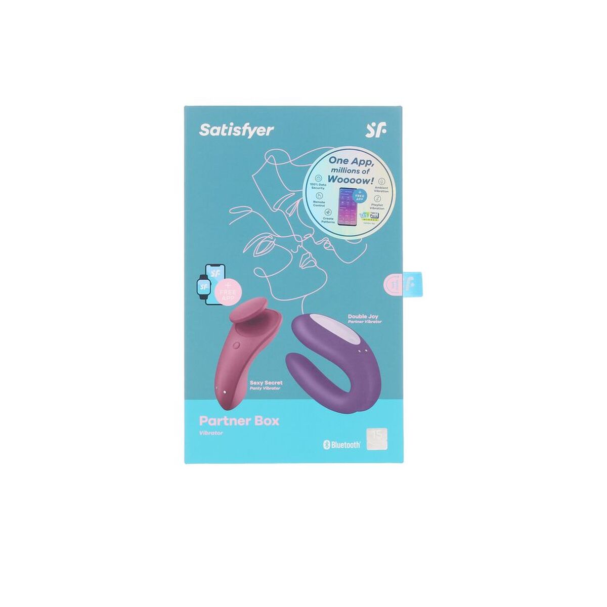 Massagegerät für Paare Satisfyer SATISFYER