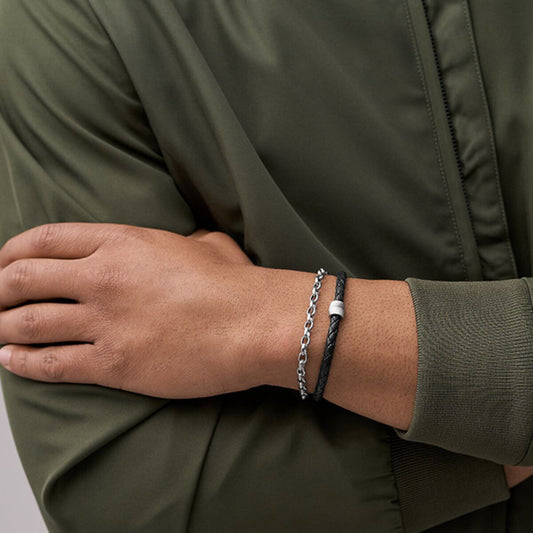 Fossil Herrenarmreif Fossil Jf04556040