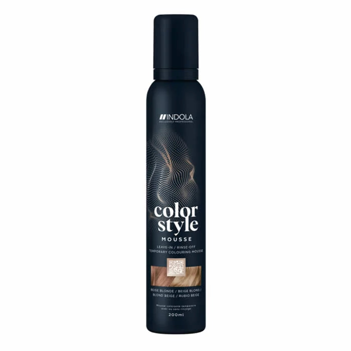 INDOLA Color Style Mousse Beige Blonde Schaumfestiger 200 ml