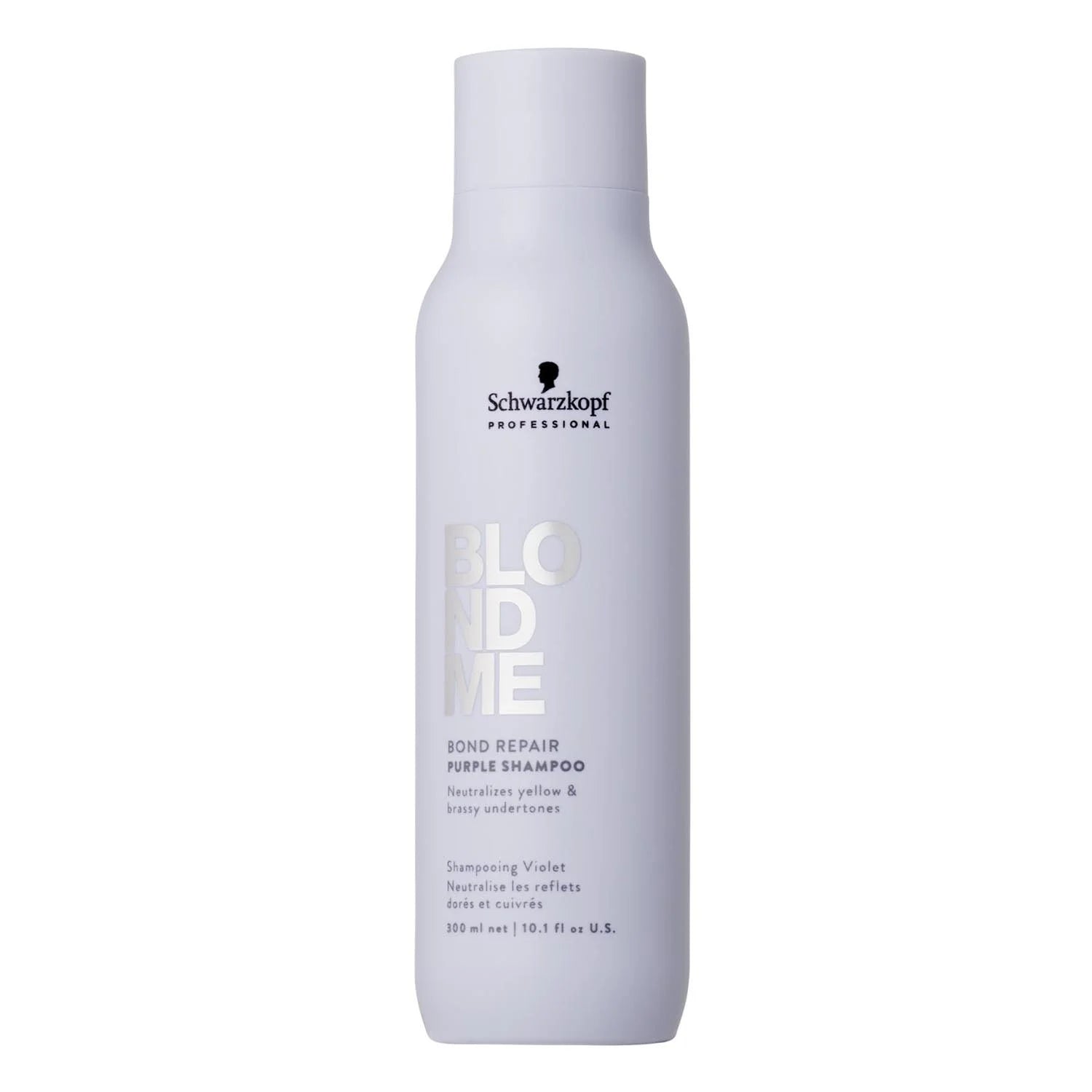 SCHWARZKOPF Schwarzkopf Blondme Bond Repair Champú Morado 300 ml Haarpflege Shampoo Kosmetik