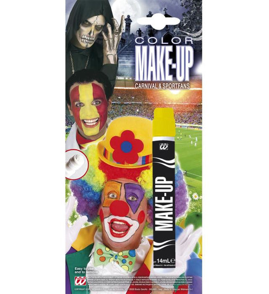Gelber Make-up Stift für Tiergesicht-Schminke bei Fasnacht