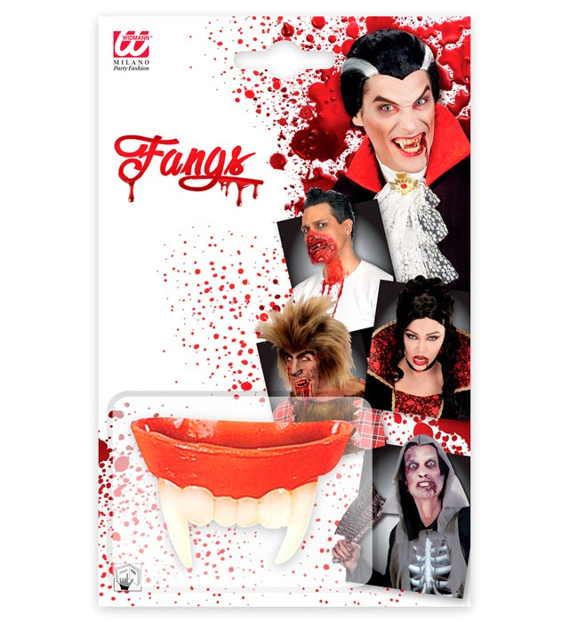 Realistische Vampirzähne für Halloween-Kostüm