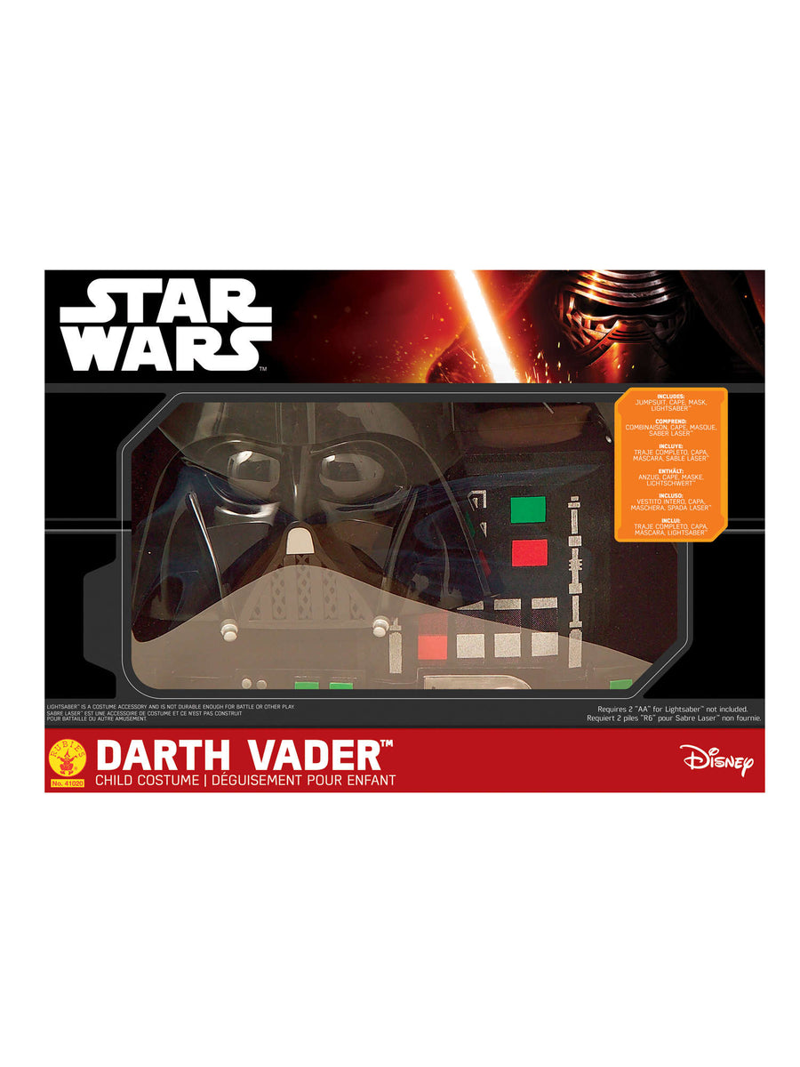 Rubies DARTH VADER BOXED COSTUME - SIZE L Kinderkostüm für Jungen